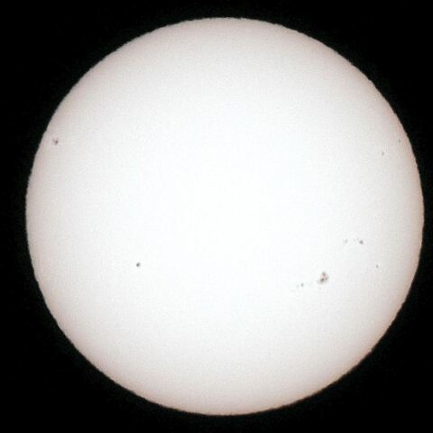 12月18日の太陽黒点