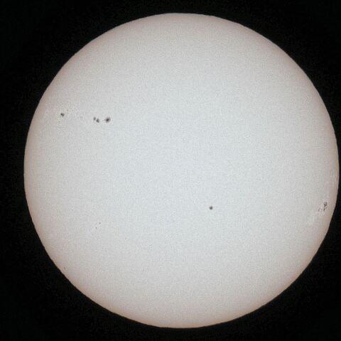 12月21日の太陽黒点