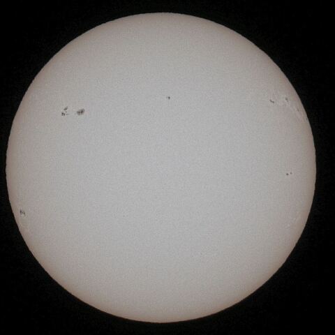 12月29日の太陽黒点