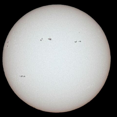 12月31日 の太陽黒点