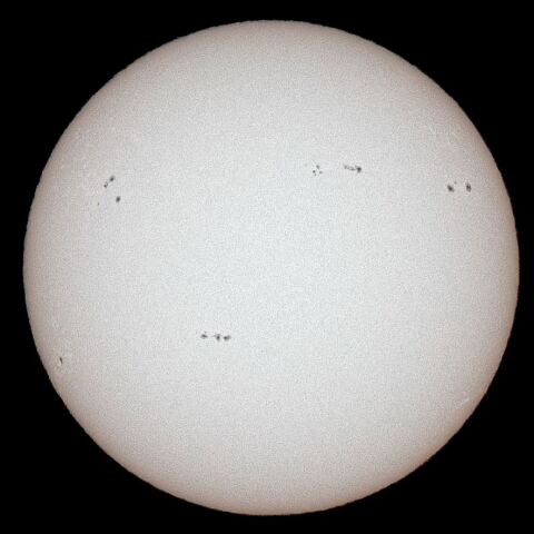2023年1月2日の太陽黒点