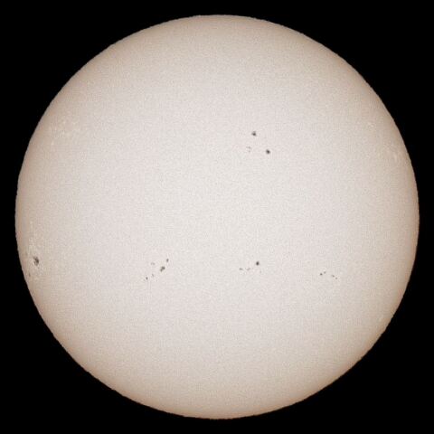 2023年1月6日の太陽黒点