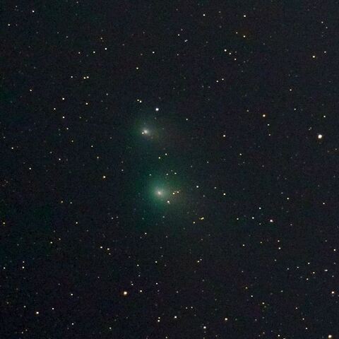 2月3日のC/2022E3 ZTF彗星（47分間の動き）