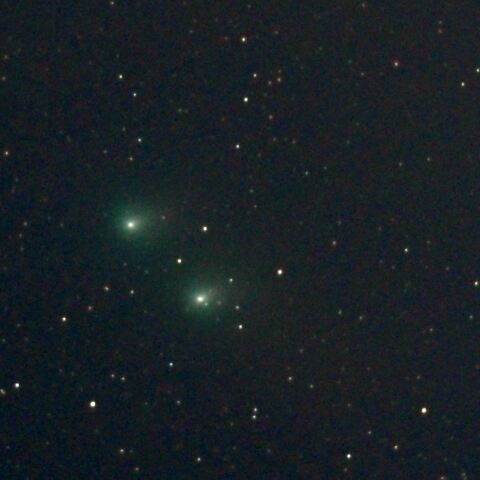 2月4日のC/2022E3 ZTF彗星（56分間の動き）