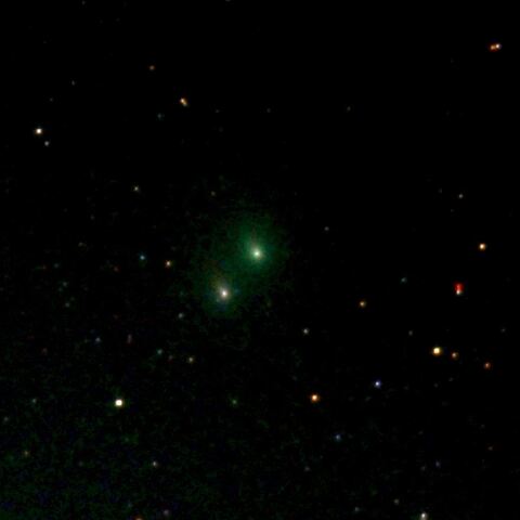 2月5日のC/2022E3 ZTF彗星（27分間の動き）