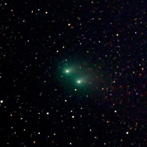 2月5日のC/2022E3 ZTF彗星(30分間の動き)