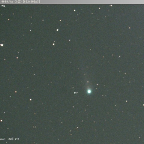 ポン・ブルックス彗星(12P) 