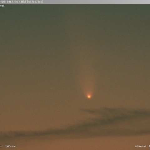 紫金山・アトラス彗星（C/2023 A3）