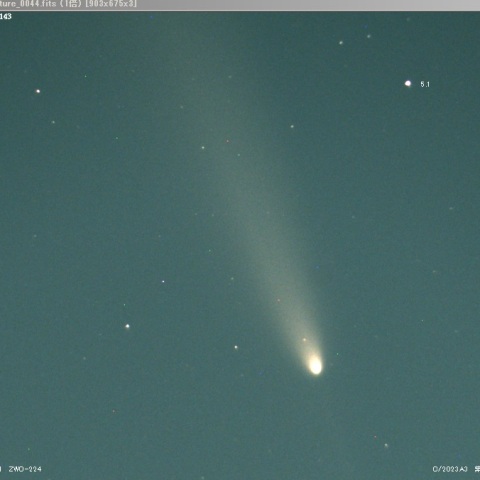 紫金山・アトラス彗星（C/2023 A3）