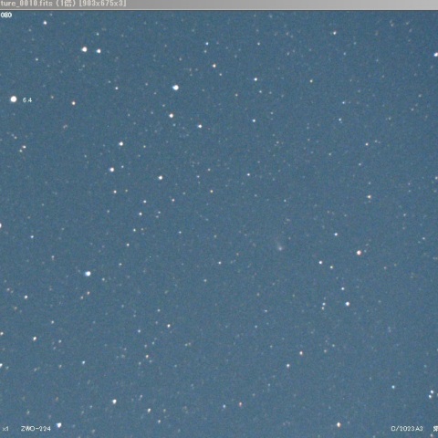 紫金山・アトラス彗星（C/2023 A3）
