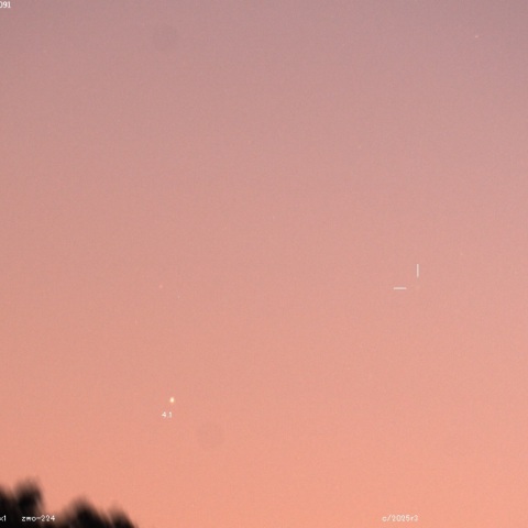 パンスターズ彗星（C/2025 R3）