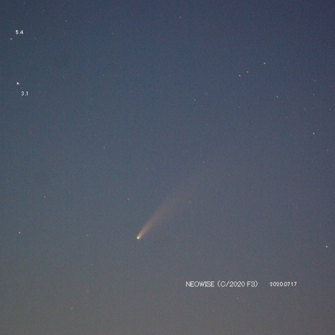 ネオワイズ彗星（C/2020 F3）