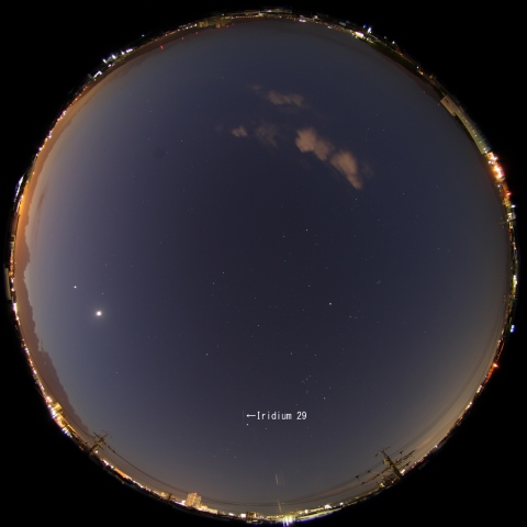 イリジウム29によるフレア