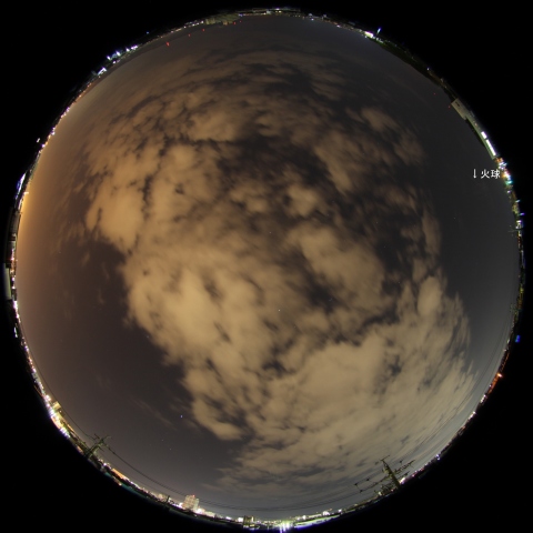 10月26日2時43分の火球