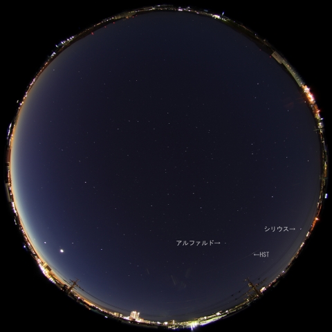 ハッブル宇宙望遠鏡（HST)のフレア