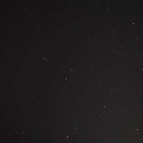 12月14日1時25分～5時1分の流星