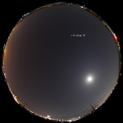 イリジウム75によるフレア