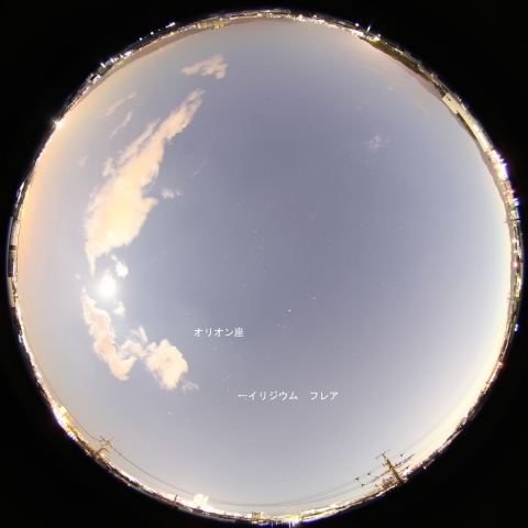 イリジウム37によるフレア