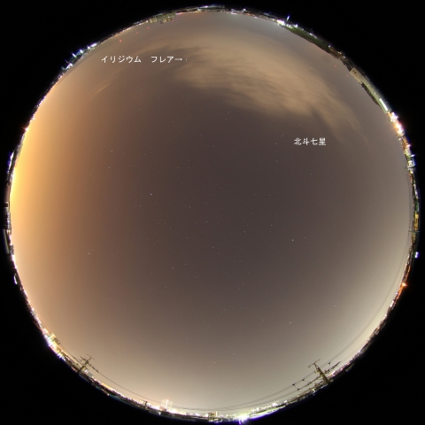 イリジウム34によるフレア