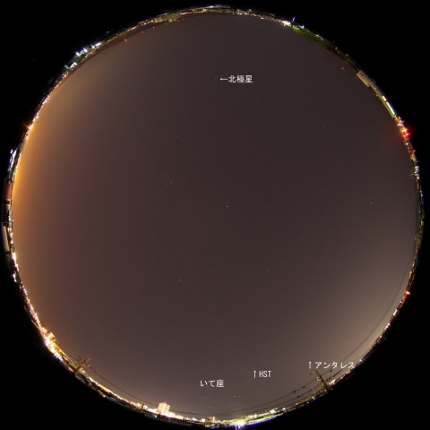 HST（ハッブル宇宙望遠鏡）のフレア