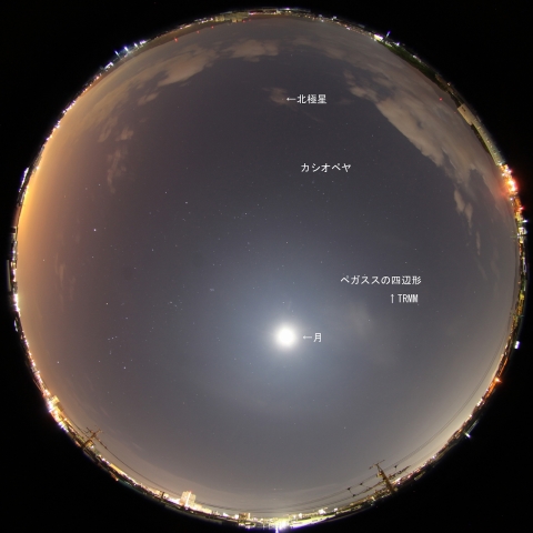 TRMMの通過