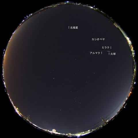 11月29日1時24分の火球