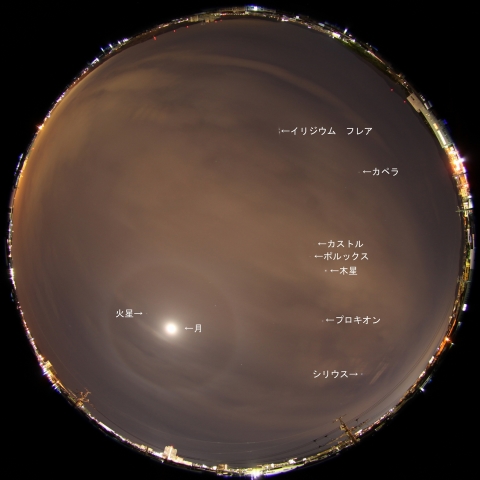 Iridium6によるフレア