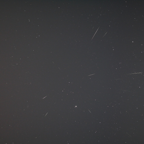 12月14/15日のふたご座流星群