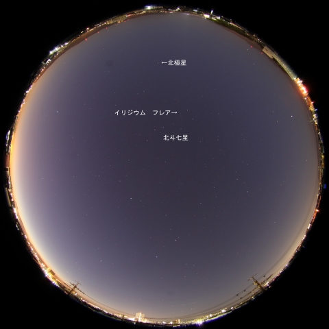 Iridium43によるフレア