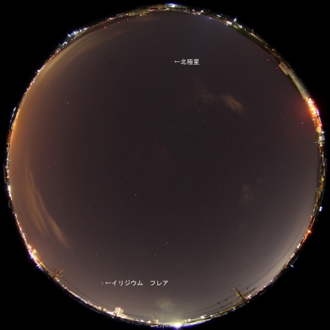 Iridium67によるフレア