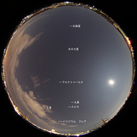 Iridium68によるフレア