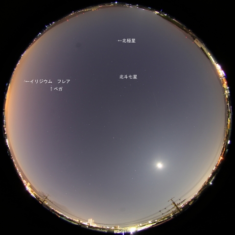 Iridium25によるフレア