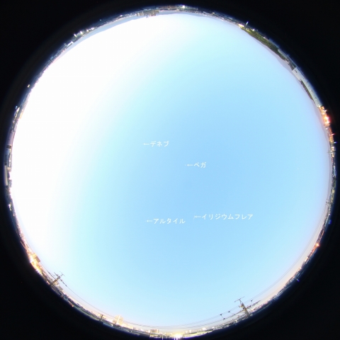 Iridium12によるフレア