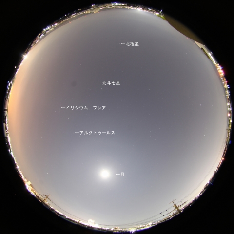 Iridium25によるフレア