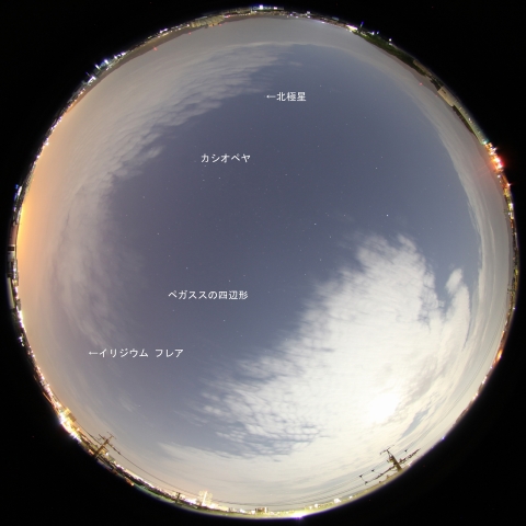 Iridium3によるフレア