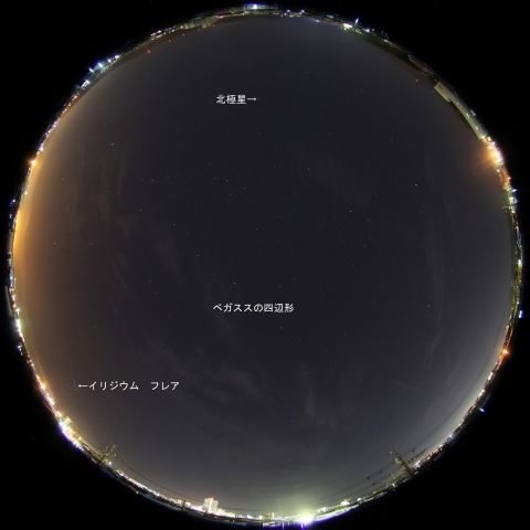 Iridium32によるフレア