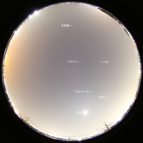 2015年10月21日19時13分の火球