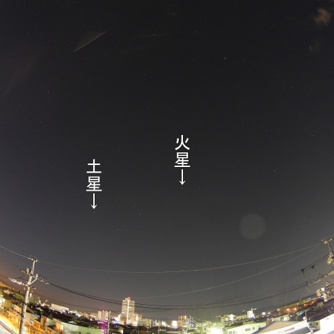 木火土金水の惑星整列