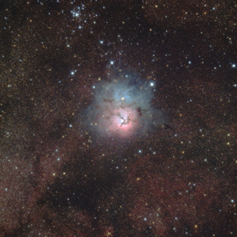 M20 三裂星雲