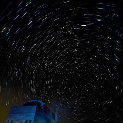 清和高原天文台と北の空