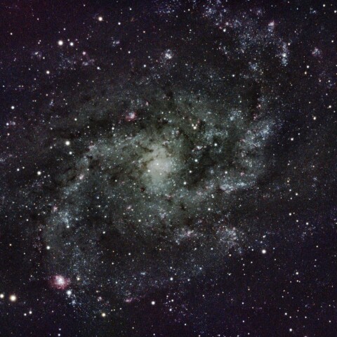 Ｍ３３銀河・中心部