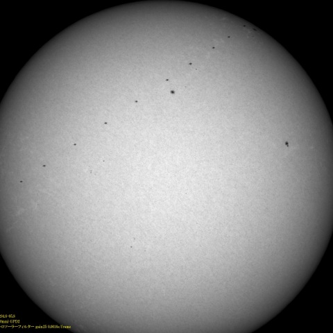 CSSの太陽面通過
