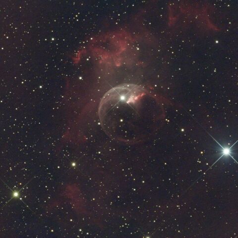 NGC7635（シャボン玉星雲）