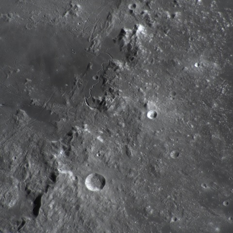 ハドリー谷付近