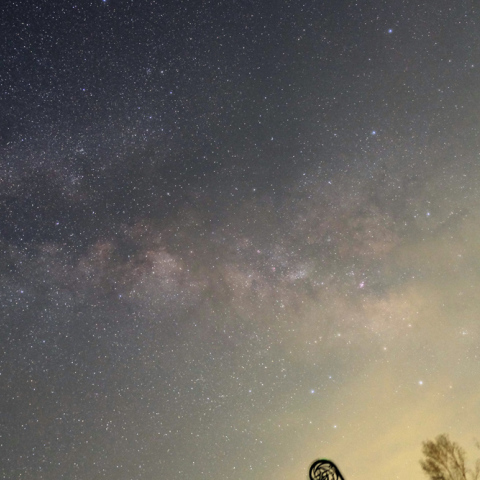 さそり座から天の川