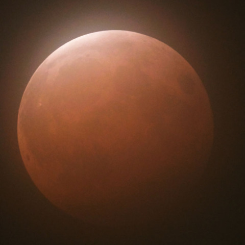 皆既月蝕/第3接触直後