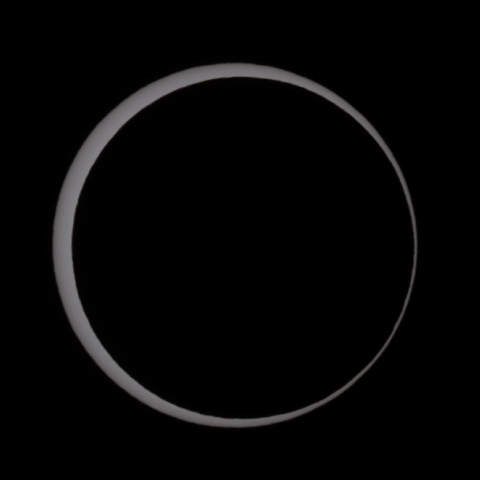 金環日食・最大食分