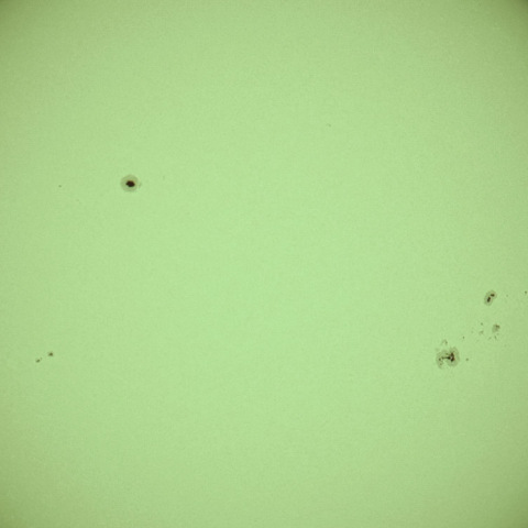 2024/12/01 太陽黒点