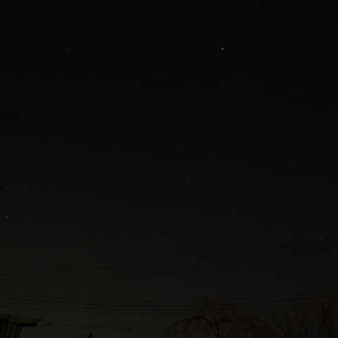 木星を頂点とした十字架