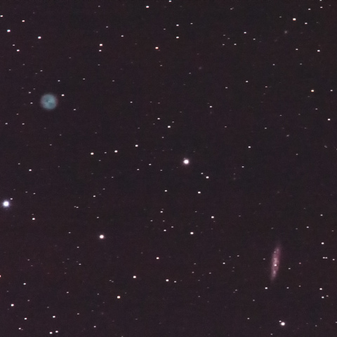 ふくろう星雲M97, M108